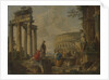 The Coliseum amongst Roman Ruins, c.1730 by Giovanni Paolo Pannini
