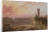 View of Lake Nemi at Sunset, c.1840-50 by Joshua Shaw