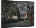Country Scene with Three Houses and Trees, c.1900 by Maximilien Luce