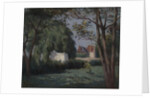 Country Scene with Three Houses and Trees, c.1900 by Maximilien Luce