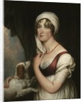 Sarah Trumbull with a Spaniel, c.1802 by John Trumbull