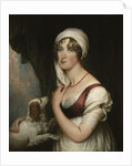 Sarah Trumbull with a Spaniel, c.1802 by John Trumbull