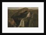 Falls of Tivoli by Jean Baptiste Camille Corot