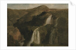 Falls of Tivoli by Jean Baptiste Camille Corot