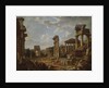 A Capriccio of the Roman Forum, 1741 by Giovanni Paolo Pannini or Panini