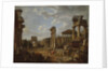 A Capriccio of the Roman Forum, 1741 by Giovanni Paolo Pannini or Panini