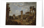A Capriccio of the Roman Forum, 1741 by Giovanni Paolo Pannini or Panini