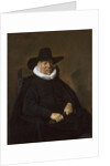 Portrait of an Elderly Man, traditionally called Heer Bodolphe, 1643 by Frans Hals