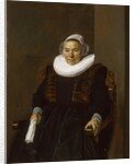 Portrait of an Elderly Woman, traditionally called Mevrouw Bodolphe, 1643 by Frans Hals