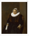 Portrait of an Elderly Woman, traditionally called Mevrouw Bodolphe, 1643 by Frans Hals