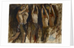 Men at an Anvil, study for The Spirit of Vulcan, c.1904-8 by Edwin Austin Abbey