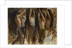 Men at an Anvil, study for The Spirit of Vulcan, c.1904-8 by Edwin Austin Abbey
