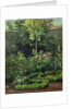 A Rose Garden, 1862 by Camille Pissarro