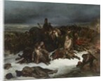 The Retreat of Napoleon’s Army from Russia in 1812, 1826 by Ary Scheffer