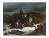 The Retreat of Napoleon’s Army from Russia in 1812, 1826 by Ary Scheffer
