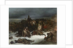 The Retreat of Napoleon’s Army from Russia in 1812, 1826 by Ary Scheffer