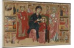 Virgin and Child Enthroned with Saints Leonard and Peter and Scenes from the Life of Saint Peter, c.1280 by Master of the Magdalen