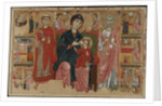 Virgin and Child Enthroned with Saints Leonard and Peter and Scenes from the Life of Saint Peter, c.1280 by Master of the Magdalen