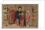 Virgin and Child Enthroned with Saints Leonard and Peter and Scenes from the Life of Saint Peter, c.1280 by Master of the Magdalen