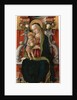 Madonna and Child Enthroned with Donor, 1470 by Carlo Crivelli