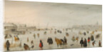 A Scene on the Ice, c.1625 by Hendrik Avercamp