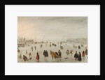 A Scene on the Ice, c.1625 by Hendrik Avercamp