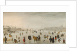 A Scene on the Ice, c.1625 by Hendrik Avercamp