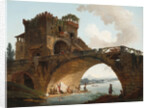The Ponte Salario, c.1775 by Hubert Robert