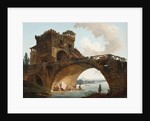 The Ponte Salario, c.1775 by Hubert Robert
