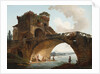 The Ponte Salario, c.1775 by Hubert Robert