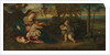 Madonna and Child and the Infant Saint John in a Landscape, 1540-50 by Polidoro Lanzani