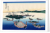 Tsukada Island in the Musashi province, c.1830 by Katsushika Hokusai
