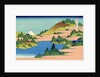 The lake of Hakone in the Segami province, c.1830 by Katsushika Hokusai