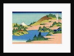 The lake of Hakone in the Segami province, c.1830 by Katsushika Hokusai