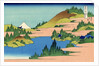 The lake of Hakone in the Segami province, c.1830 by Katsushika Hokusai