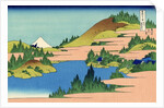 The lake of Hakone in the Segami province, c.1830 by Katsushika Hokusai