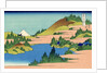The lake of Hakone in the Segami province, c.1830 by Katsushika Hokusai