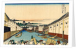 Nihonbashi bridge in Edo, c.1830 by Katsushika Hokusai