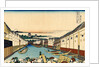 Nihonbashi bridge in Edo, c.1830 by Katsushika Hokusai