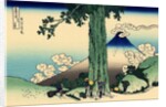 Mishima pass in Kai province, c.1830 by Katsushika Hokusai