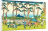Hodogaya on the Tokaido, c.1830 by Katsushika Hokusai