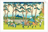 Hodogaya on the Tokaido, c.1830 by Katsushika Hokusai