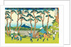 Hodogaya on the Tokaido, c.1830 by Katsushika Hokusai