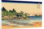 Enoshima in the Sagami province, c.1830 by Katsushika Hokusai