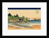 Enoshima in the Sagami province, c.1830 by Katsushika Hokusai