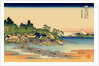 Enoshima in the Sagami province, c.1830 by Katsushika Hokusai