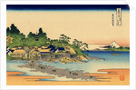 Enoshima in the Sagami province, c.1830 by Katsushika Hokusai