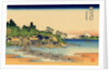Enoshima in the Sagami province, c.1830 by Katsushika Hokusai