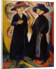 Two Women, c.1910s by Ernst Ludwig Kirchner