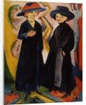 Two Women, c.1910s by Ernst Ludwig Kirchner